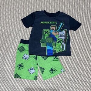 XS (4/5) Kids Pajamas Set - Minecraft